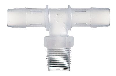 B-381 - 1/2 x 1/2 x 1/2 Barbed tee