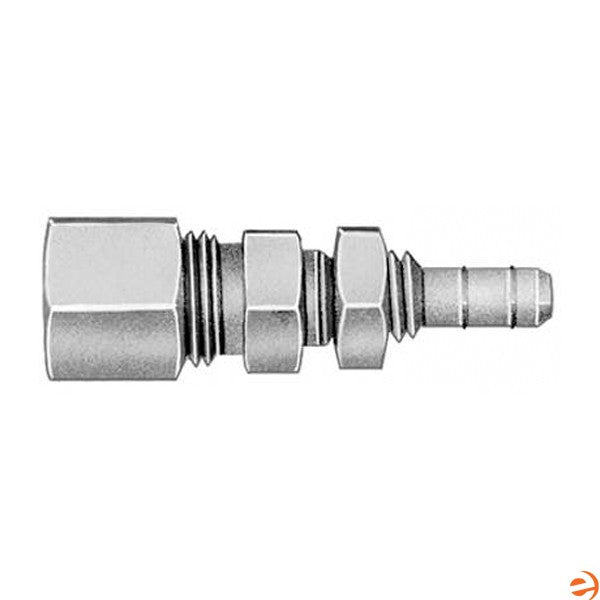 B-138 - 1/4 in. Barbed x 1/4 in. Bulkhead Compression