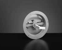 NEW 1210 - 10 in. Round Ceiling Diffuser Butterfly Damper