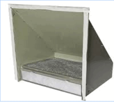 Z1DAMP10B-2 - 14G37 Manual Outside Air Damper With Outside Air Hood