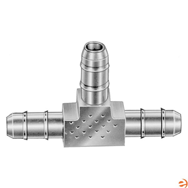 B-374 - 5/32 x 5/32 x 5/32 Barbed Tee