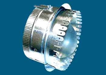 507D8 - Ductboard Starting Collar W/Quardrant Damper