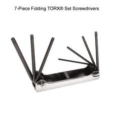 Folding Torx Screwdriver Set - 70586