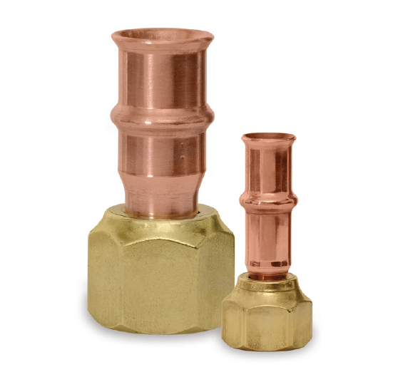 3/4 in. x 3/4 in. Zoomlock Flare Adapter  - PZK-F12-HNBR