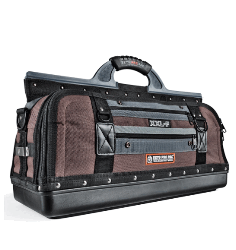 Extra Large Closed Top Tool Bag: Width: 9.5 in. - XXL-F