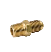 U1-12D - Brass Half Union Connector