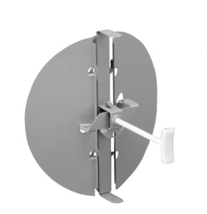 38006 - 6 in. HVS T-Bar Diffuser Butterfly Damper