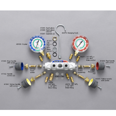 49100 - 3-1/8 In. Polycarbonate Gauge Replacement Lens