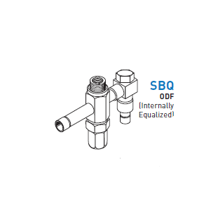 SBQ BODY - Thermostatic Expansion Valve Body Only