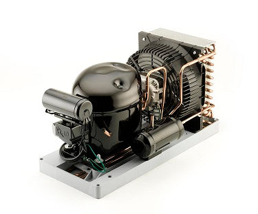 1/2 HP 115-1 Low Temp R404a Celseon condensing unit with power cord service valves - AJA2423ZAADP