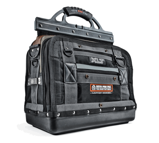 OT-MC - Compact open-top tool bag with an internal plastic box
