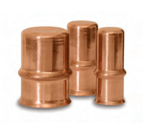PZK-CP6-HNBR 3/8 in. OD Copper Cap  - PZK-CP6-HNBR