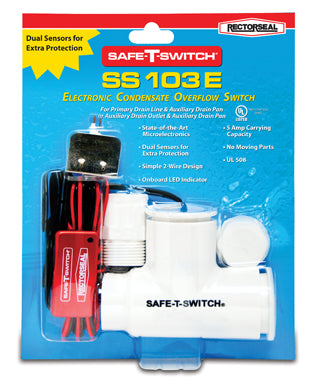SS103E - Electronic Condensate Overflow Switch