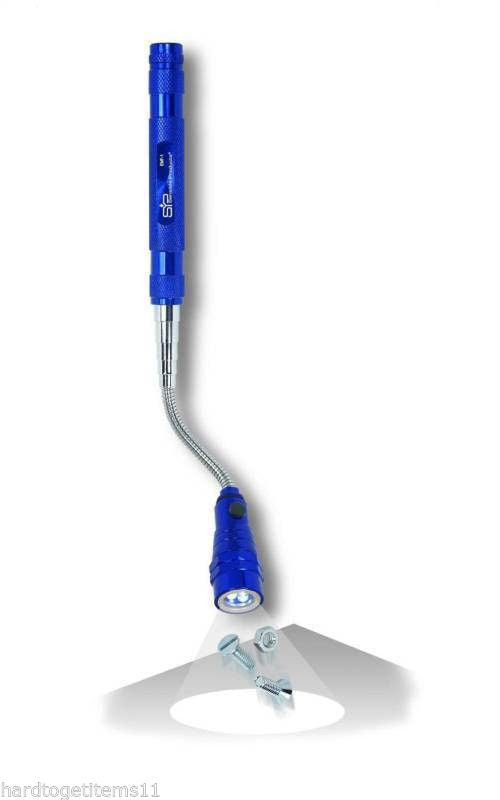 PLM2 - Pocket LED Flashlight with a Telescopic Inspection Mirror