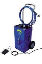 WAW500 - Dolly-Mounted small diameter tube cleaning drive Unit
