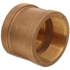 103B-02 - Brass Pipe Coupling: 1/8