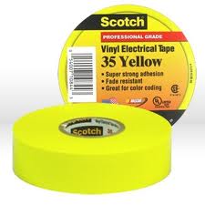 10844 - Scotch 35 Color Coded Vinyl Electrical Tape