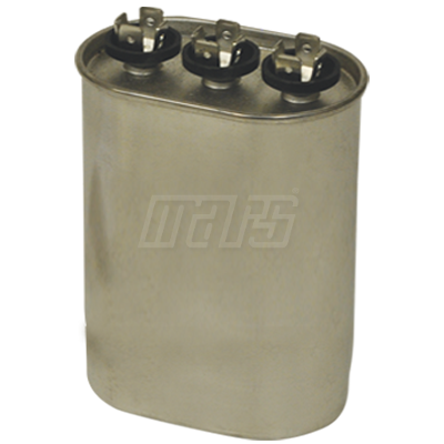12297 - 80+5 MFD 440V Capacitor Oval 12297