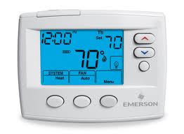 1F80-0261 - 5+2 Day Programmable Blue Screen Thermostat