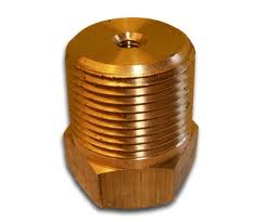 B-392 - 3/8 in. Brass Plug