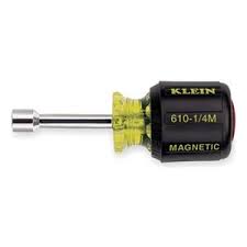 Stubby 1/4 in. Magnetic Hex Nut Driver  - 610-1/4M