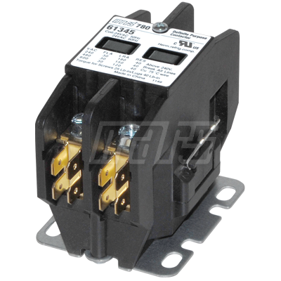 61441 - Contactor: 2 Pole 40 Amp 120V Coil