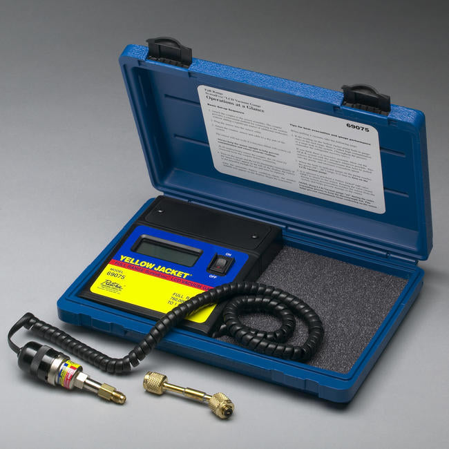 69075 - SuperEvac LCD Vacuum Gauge