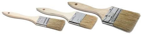 70440 - Economy Paint Brush -Wood Handle Natural Bristles
