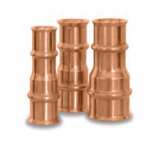 PZK-R86-HNBR 1/2 in. OD X 3/8 In. OD Copper Reducer  - PZK-R86-HNBR