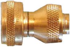 810c - Adjustable Brass Garden Hose Spray Nozzle