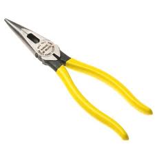 D203-8N - 8-Inch Heavy Duty Long Nose Side Cut Pliers