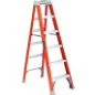 FS1508 - 300-Pound Duty Rating Fiberglass Platform Ladder