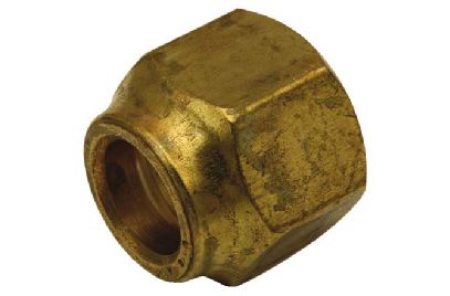 NS4-10 - Brass Short Flare Nut