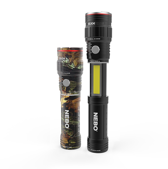 6726 - SLYDE KING powerful 500 lumen rechargeable flashlight featuring OC optics