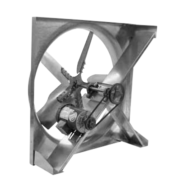 LCS24SH1S - Belt Drive Sidewall Propeller Supply Fan