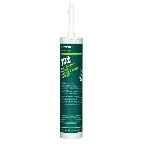 RTV-732 - DOWSIL™ 732 Multi-Purpose Sealant; Clear silicone adhesive/sealant;