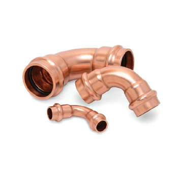 MZK-90E6-HNBR - ZoomLock Crimp To Connect Refrigerant Fitting