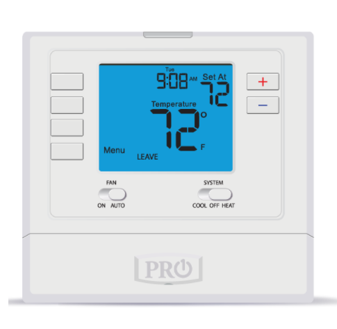 T715 - 7 Day or 5/1/1 or Non-Programmable Digital Thermostat
