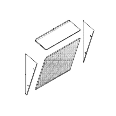 Allied Commercial Z1GARD20B-1 - 12X21 Mesh Hail/Coil Guard