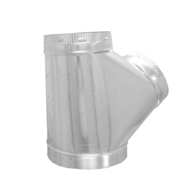 800141010 - 28 Gauge Duct Pipe Wye