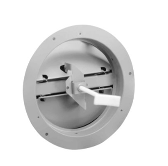 1214 - 14 in. Round Ceiling Diffuser Butterfly Damper