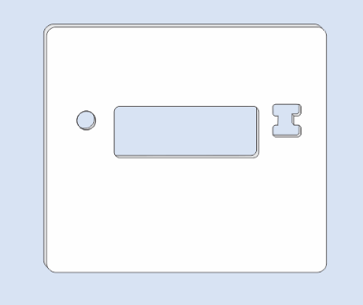 31-0015 - Thermostat Vanity Plate