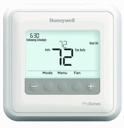 TH4110U2005 - T4 Pro Programmable Thermostat with stages up to 1 Heat/1 Cool Hea