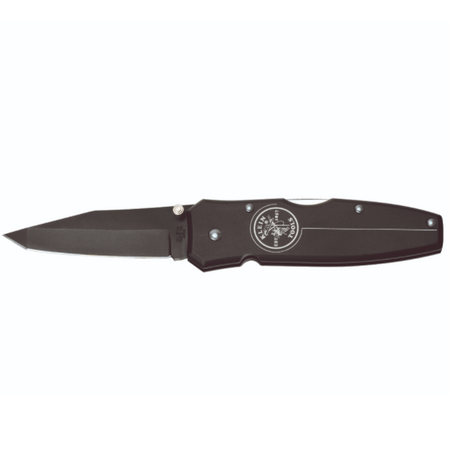 44052BLK - Black Tanto Lockback Knife W/ 2 1/5 in. Blade