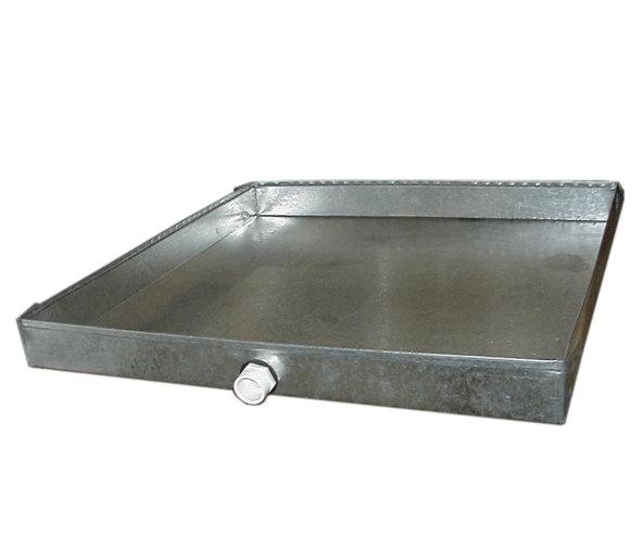 DP32X36 - 32 in. X 36 in. Galvanized Steel Condensate Drain Pan