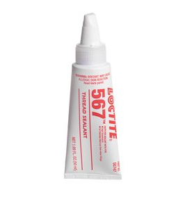 2087067 - Loctite 567 High Temperature Thread Sealant with PTFE is a general pur