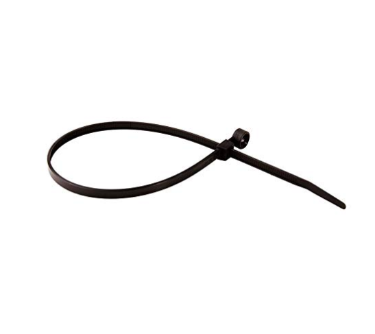 60263BLX - Nylon Cable Ties with Mounting Hole