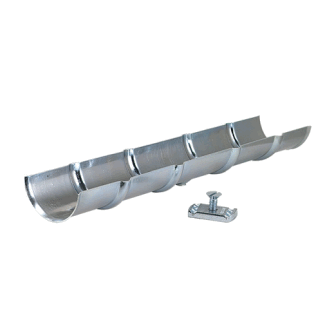 SD250-2-1/2 - Metal Pipe Insulation Saddle for Unistrut Channel