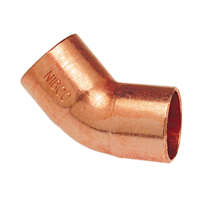 606-38 - Copper 45 Deg Ell