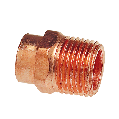 604-1238 - Copper Male Adapter